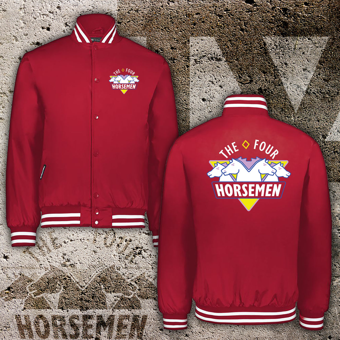 Four Horsemen Classic 1980s Jacket – Official Licensed Merchandise