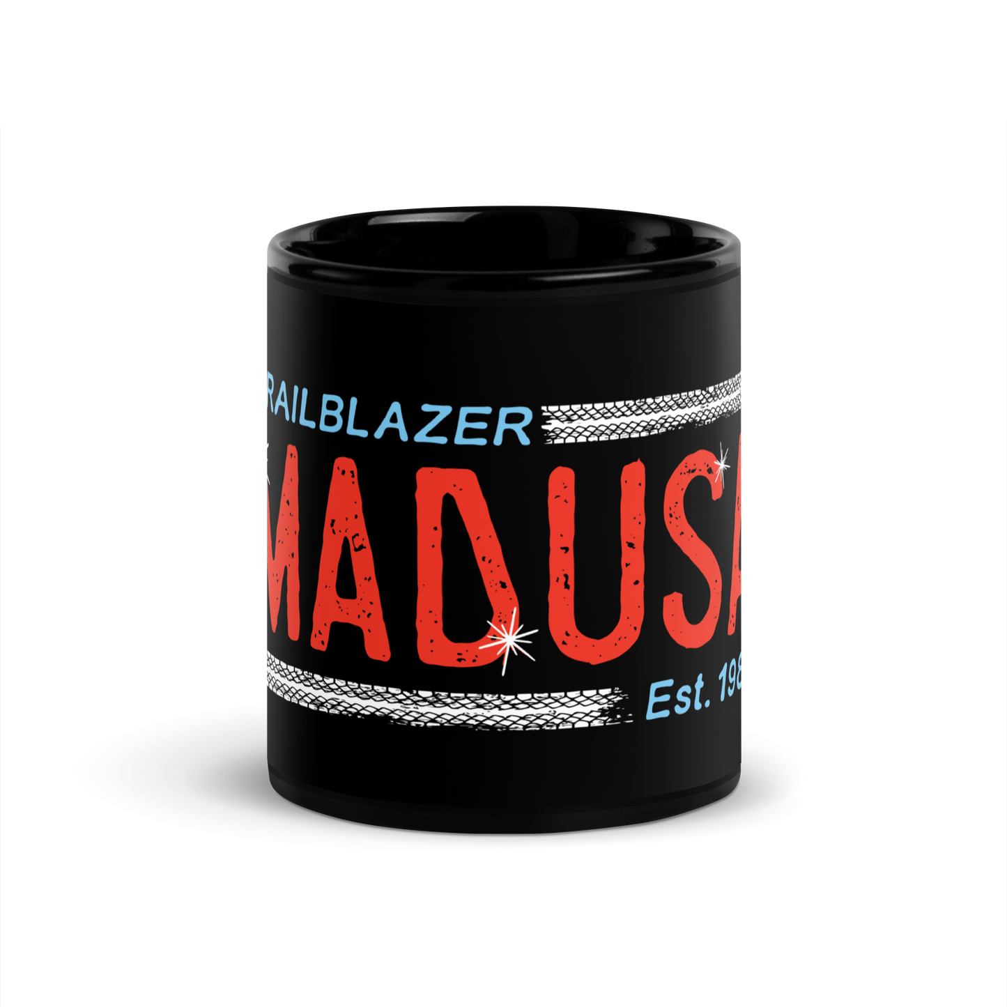 Madusa Black Glossy Mug