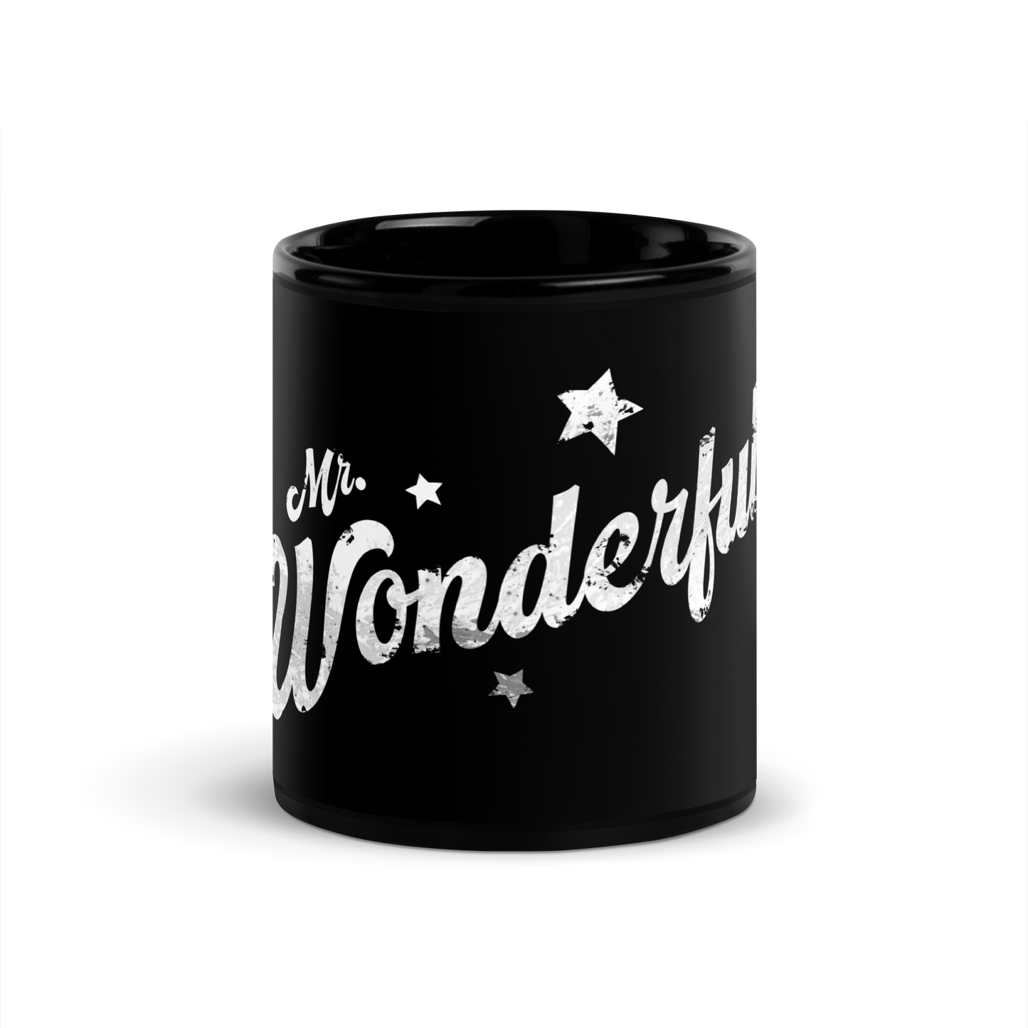 Paul Orndorff "Mr Wonderful" Black Glossy Mug