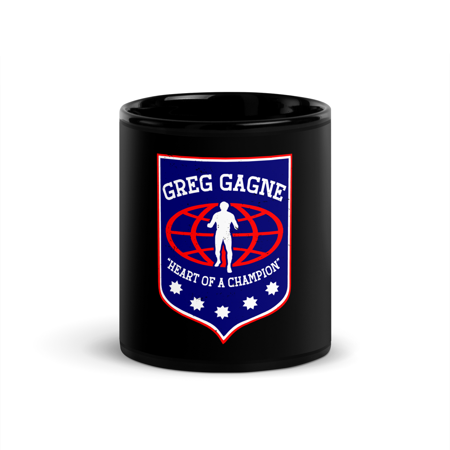 Greg Gagne Black Glossy Mug