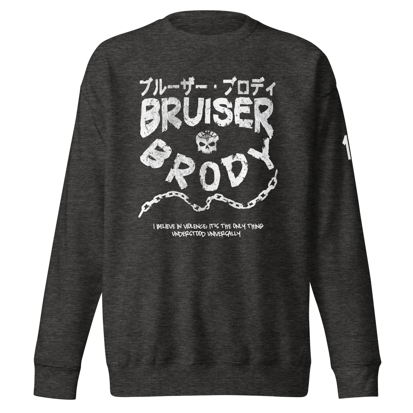 Brody - Unleashed Fury: Brody's Voilent Legacy Premium Crewneck Sweatshirt