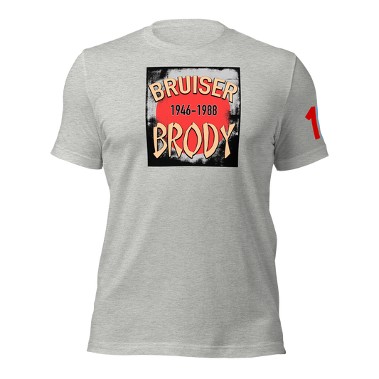 Brody - Legendary Bruiser Brody Tribute Tee: 1946 - 1988